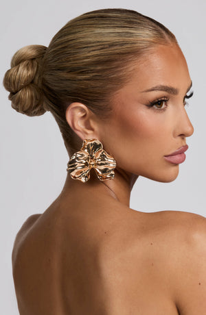 Ava Earrings - Gold Accessories ONE SIZE Babyboo Fashion Premium Exclusive Design
