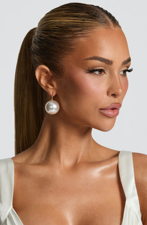 Therese Earrings - Pearl Accessories ONE SIZE Babyboo Fashion Premium Exclusive Design